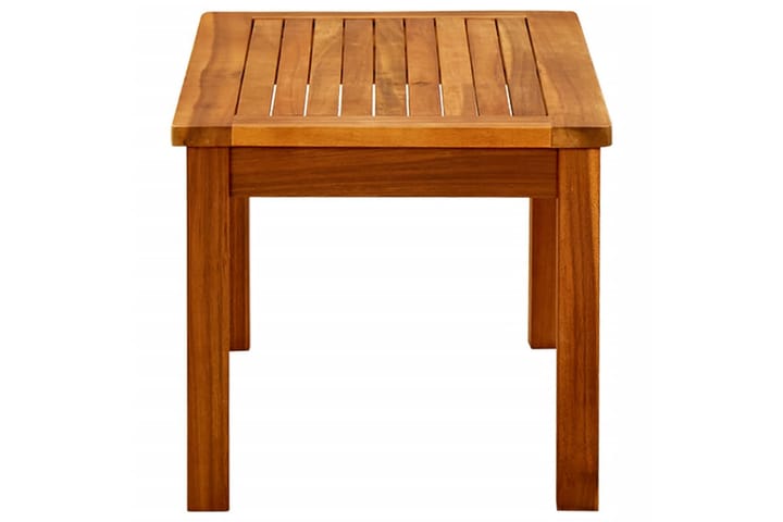Puutarhan sohvapöytä 70x40x36 cm täysi akaasiapuu - Ruskea - Ruokapöytä terassille