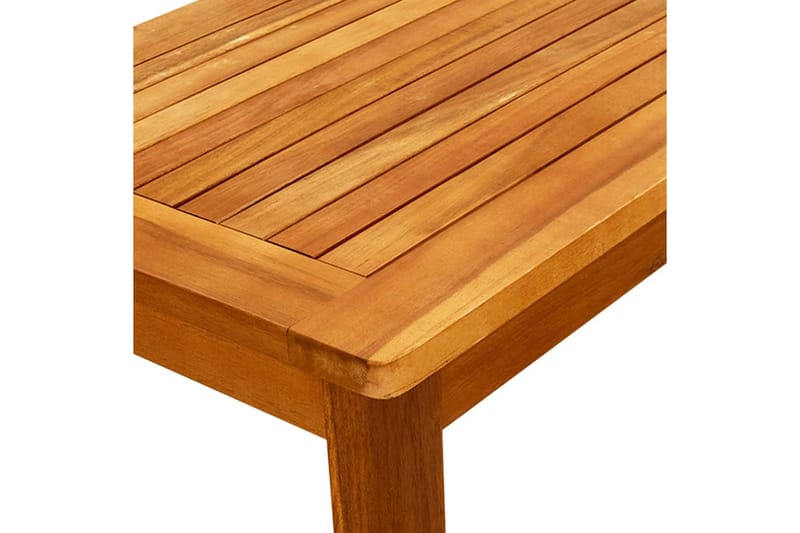 Puutarhan sohvapöytä 70x40x36 cm täysi akaasiapuu - Ruskea - Puutarhakalusteet - Terassipöydät - Ruokapöytä terassille