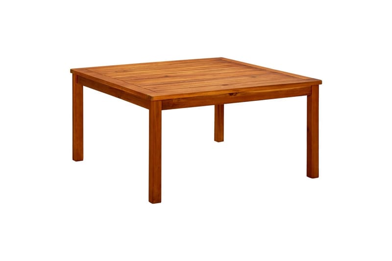 Puutarhan sohvapöytä 85x85x45 cm täysi akaasiapuu - Ruskea - Puutarhakalusteet - Terassipöydät - Ruokapöytä terassille