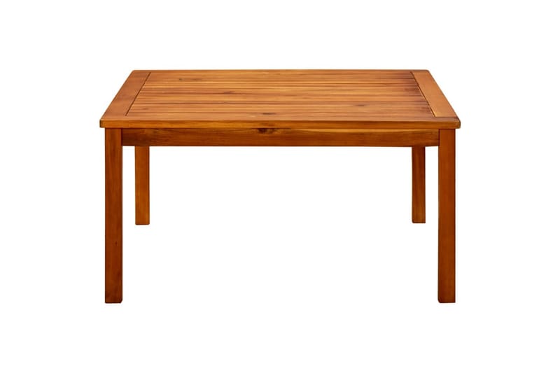 Puutarhan sohvapöytä 85x85x45 cm täysi akaasiapuu - Ruskea - Puutarhakalusteet - Terassipöydät - Ruokapöytä terassille