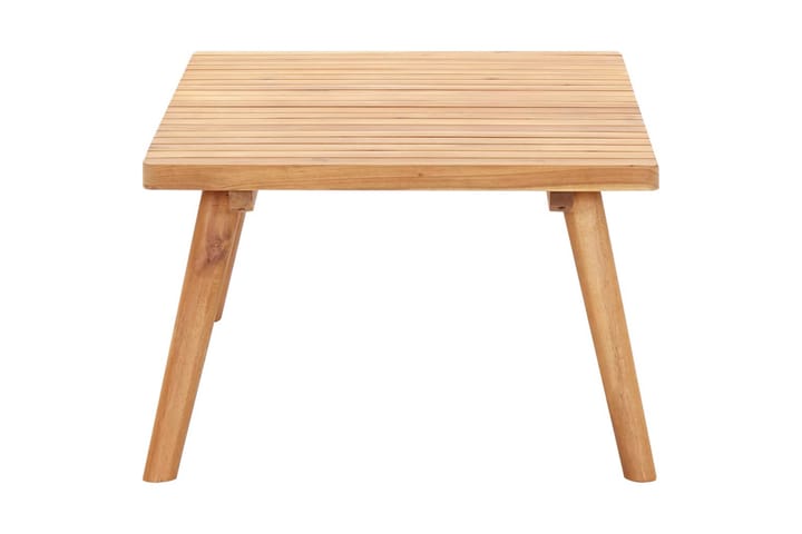 Puutarhan sohvapöytä 90x55x35 cm täysi akaasiapuu - Ruskea - Ruokapöytä terassille