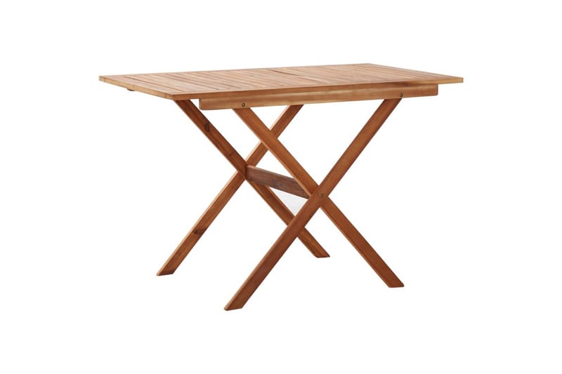 Puutarhapöytä 110x67x74 cm täysi akaasiapuu - Ruskea - Puutarhakalusteet - Terassipöydät - Ruokapöytä terassille