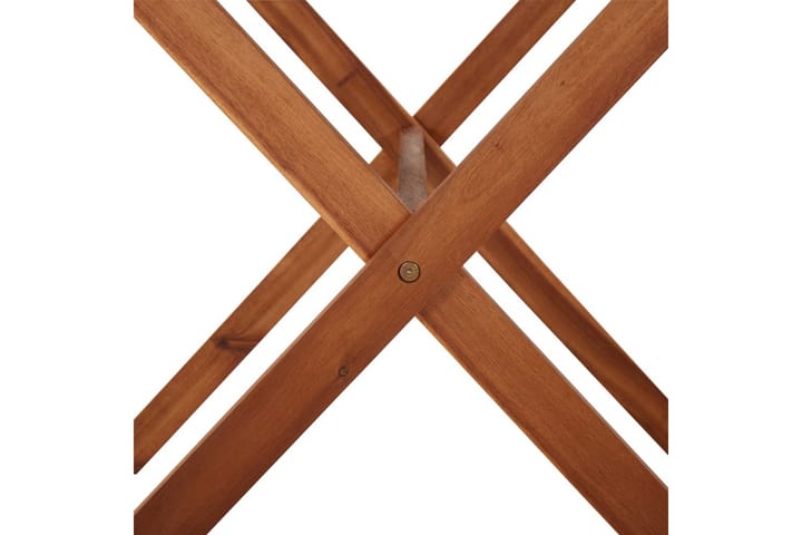 Puutarhapöytä 110x67x74 cm täysi akaasiapuu - Ruskea - Ruokapöytä terassille