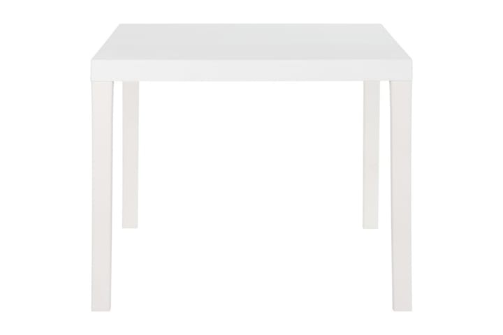 Puutarhapöytä 150x90x72 cm PP valkoinen - Valkoinen - Ruokapöytä terassille