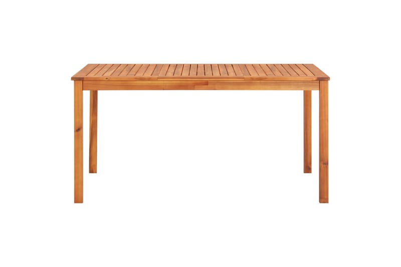 Puutarhapöytä 150x90x74 cm täysi akaasiapuu - Puutarhakalusteet - Terassipöydät - Ruokapöytä terassille