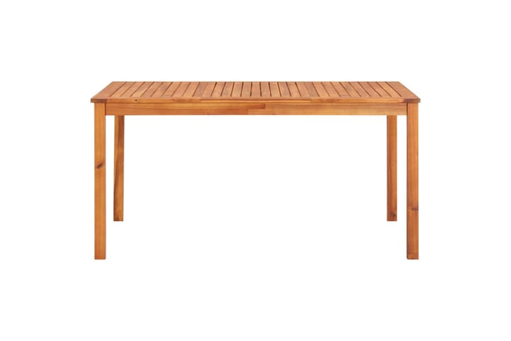 Puutarhapöytä 150x90x74 cm täysi akaasiapuu - Ruokapöytä terassille
