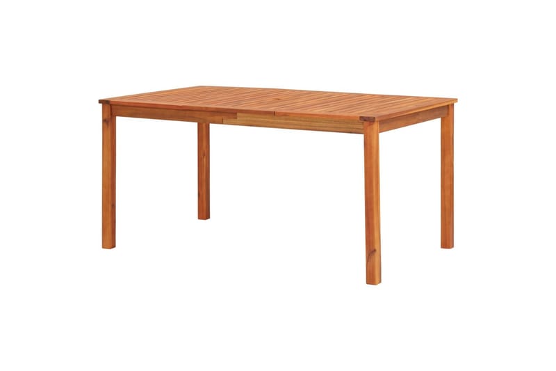 Puutarhapöytä 150x90x74 cm täysi akaasiapuu - Puutarhakalusteet - Terassipöydät - Ruokapöytä terassille