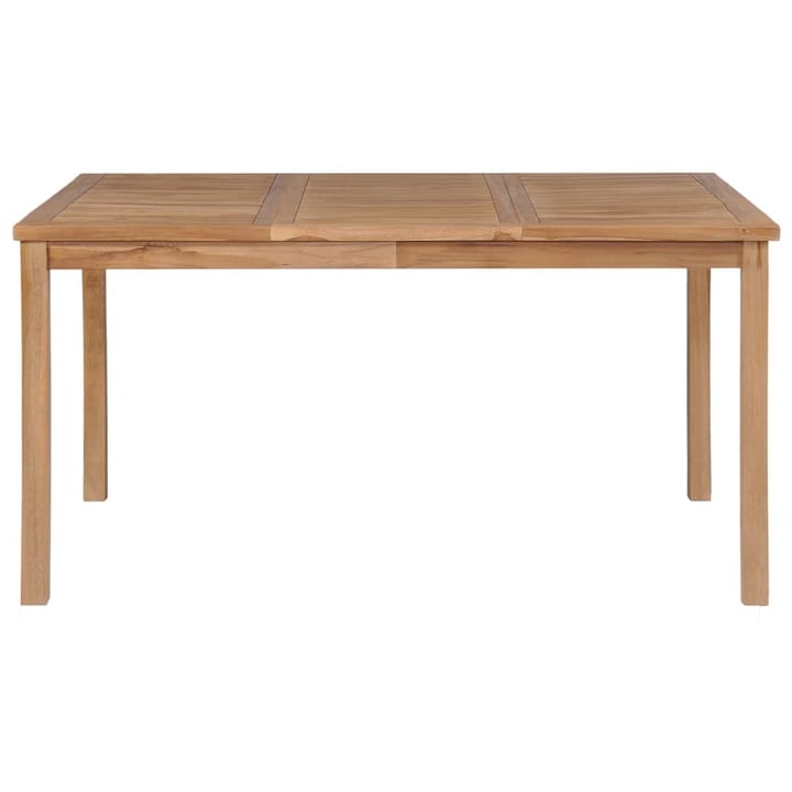Puutarhapöytä 150x90x77 cm tiikki - Ruskea - Ruokapöytä terassille