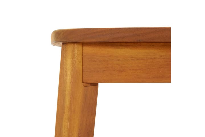 Puutarhapöytä 160x90x75 cm täysi akaasiapuu - Ruskea - Ruokapöytä terassille