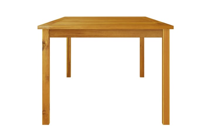 Puutarhapöytä 200x100x74 cm täysi akaasiapuu - Ruskea - Ruokapöytä terassille