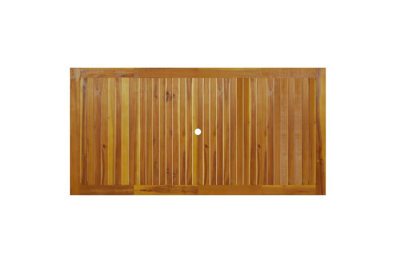 Puutarhapöytä 200x100x74 cm täysi akaasiapuu - Ruskea - Puutarhakalusteet - Terassipöydät - Ruokapöytä terassille