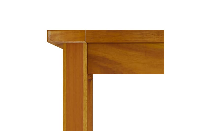 Puutarhapöytä 200x100x74 cm täysi akaasiapuu - Ruskea - Puutarhakalusteet - Terassipöydät - Ruokapöytä terassille