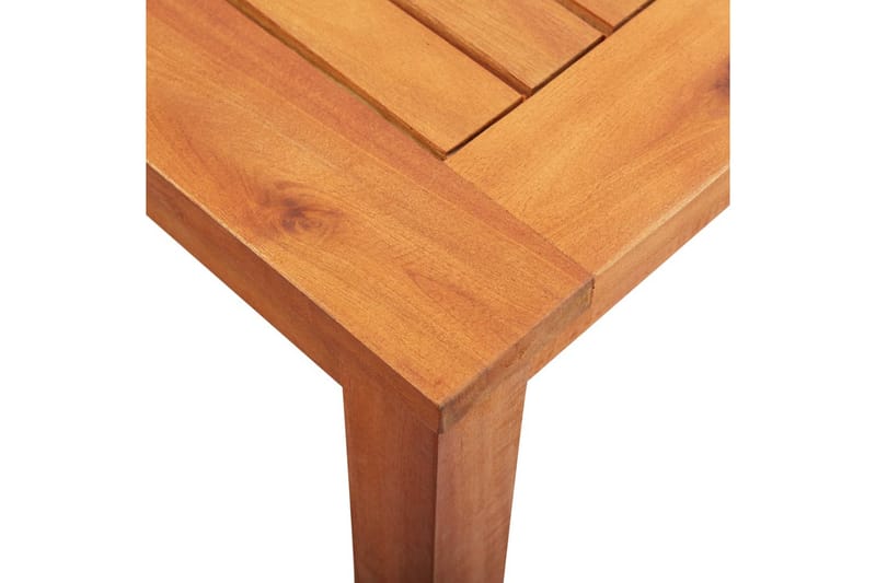Puutarhapöytä 215x90x74 cm täysi akaasiapuu - Puutarhakalusteet - Terassipöydät - Ruokapöytä terassille