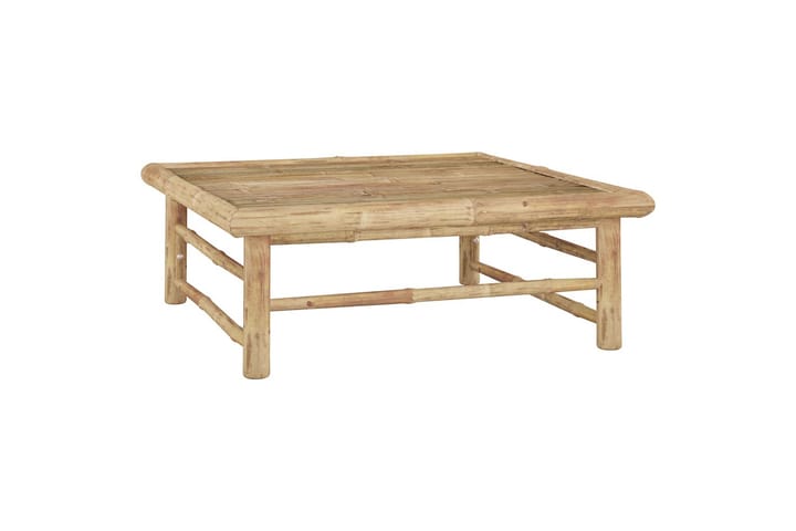 Puutarhapöytä 65x65x30 cm bambu - Ruokapöytä terassille