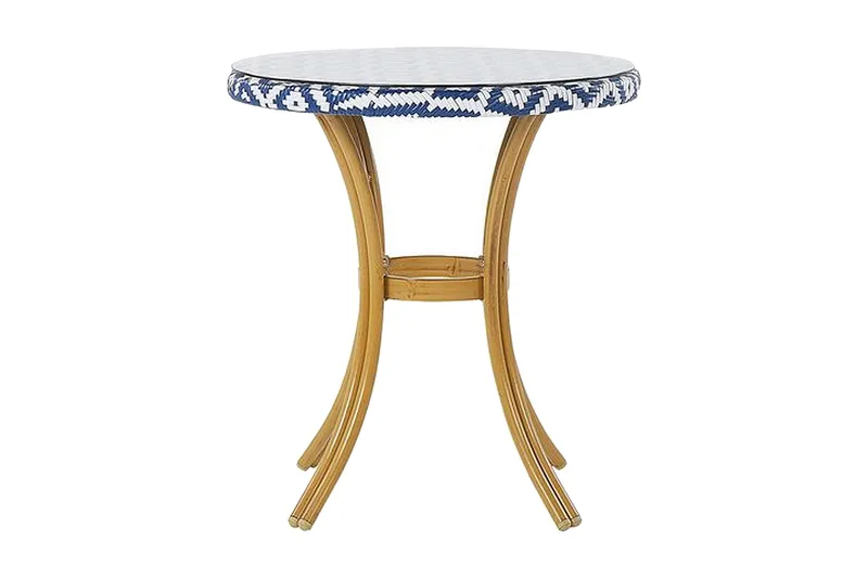 Puutarhapöytä 70 cm Sininen/Valkoinen Rifreddo, Sininen