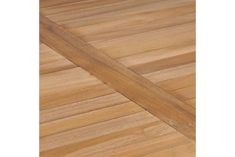 Puutarhapöytä 80x80x77 cm tiikki - Ruskea - Puutarhakalusteet - Terassipöydät - Ruokapöytä terassille