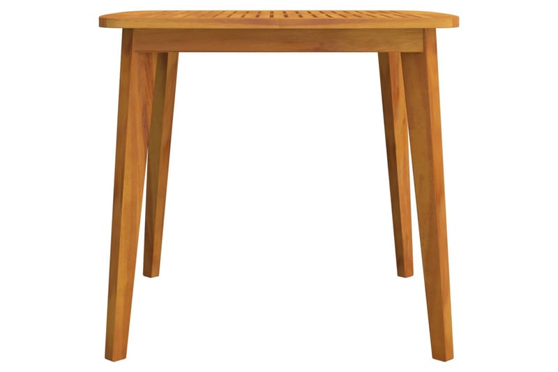 Puutarhapöytä 85x85x75 cm täysi akasiapuu - Ruskea - Puutarhakalusteet - Terassipöydät - Ruokapöytä terassille