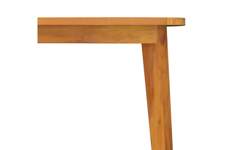 Puutarhapöytä 85x85x75 cm täysi akasiapuu - Ruskea - Ruokapöytä terassille
