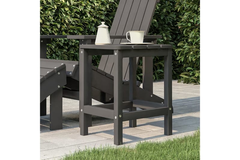 Puutarhapöytä Adirondack 38x38x46 cm HDPE - Antrasiitti - Puutarhakalusteet - Terassipöydät - Ruokapöytä terassille