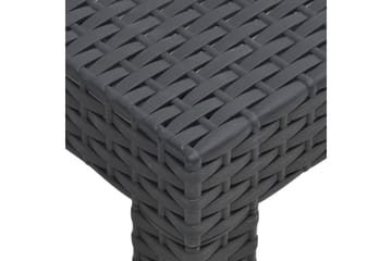 Puutarhapöytä antrasiitti 58x58x41 cm PP - Antrasiitti - Puutarhakalusteet - Terassipöydät - Ruokapöytä terassille