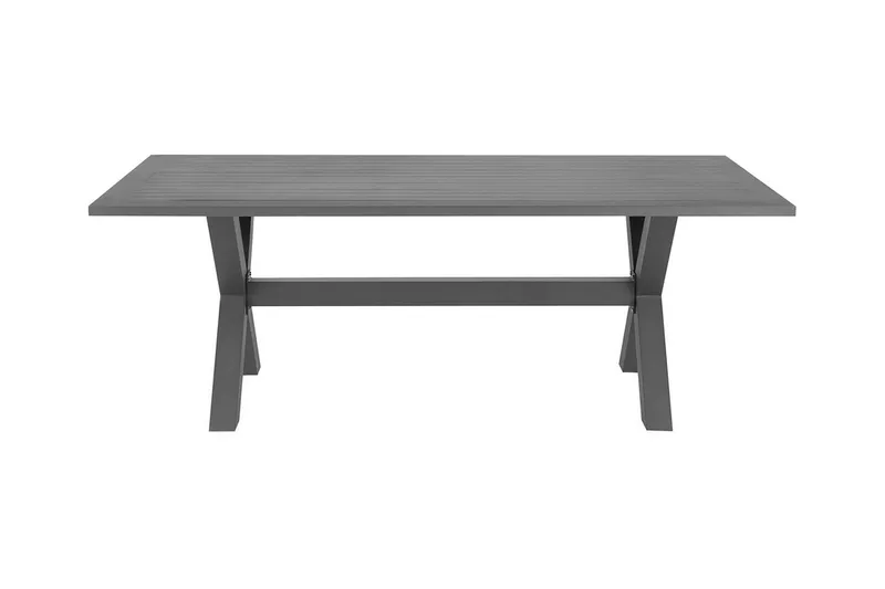 Puutarhapöytä Cascais 200 cm, Harmaa