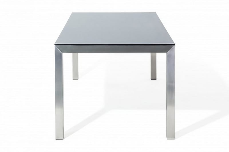 Puutarhapöytä Grosseto 180 cm - Musta - Puutarhakalusteet - Terassipöydät - Ruokapöytä terassille