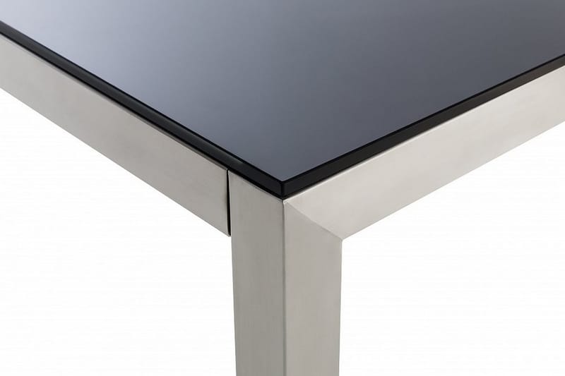 Puutarhapöytä Grosseto 180 cm - Musta - Puutarhakalusteet - Terassipöydät - Ruokapöytä terassille