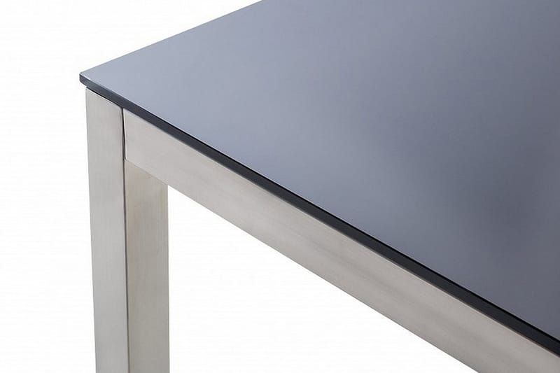 Puutarhapöytä Grosseto 180 cm - Musta - Puutarhakalusteet - Terassipöydät - Ruokapöytä terassille