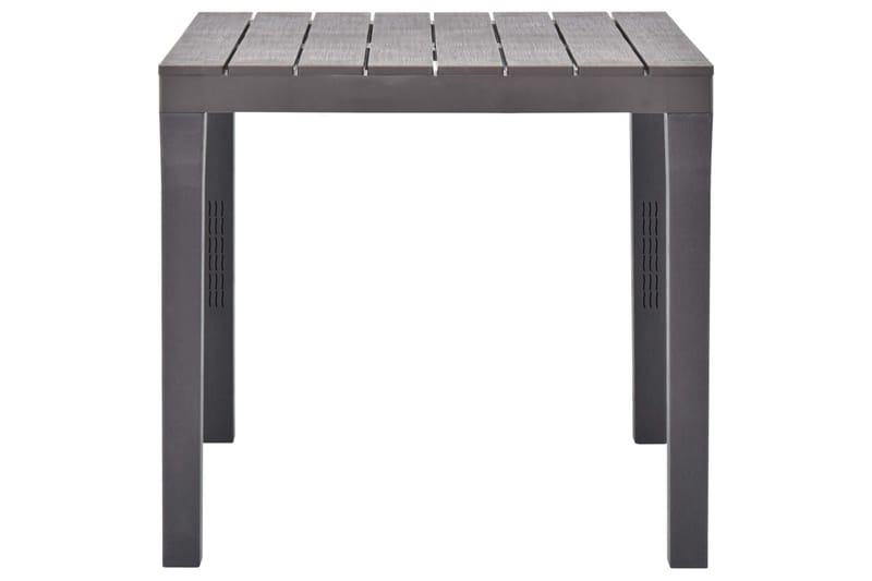Puutarhapöytä mokka 78x78x72 cm muovi - Ruskea - Puutarhakalusteet - Terassipöydät - Ruokapöytä terassille