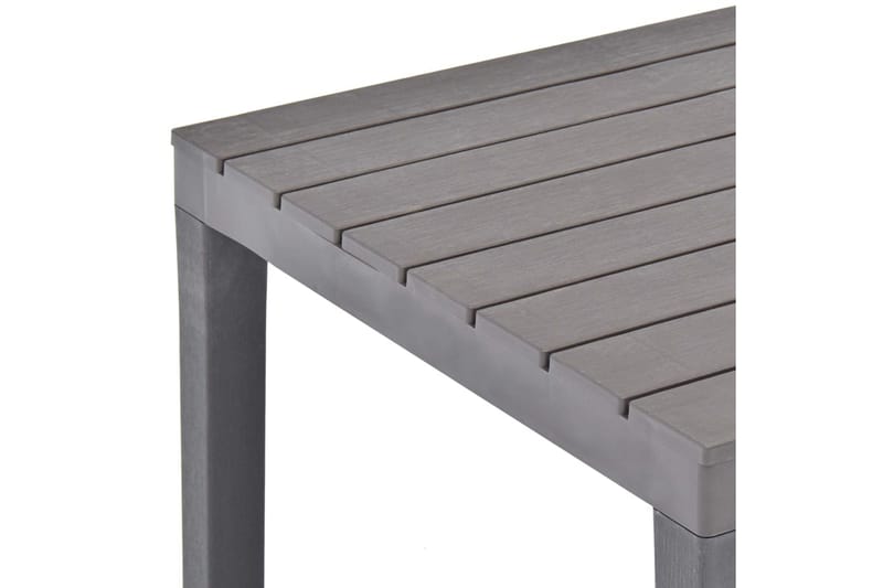 Puutarhapöytä mokka 78x78x72 cm muovi - Ruskea - Puutarhakalusteet - Terassipöydät - Ruokapöytä terassille
