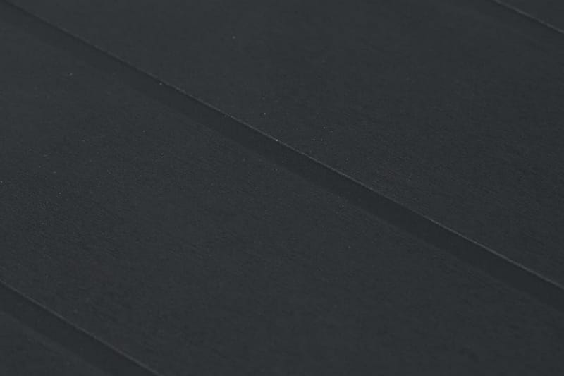 Puutarhapöytä rottinkityylinen muovi 105x90x72cm antrasiitti - Antrasiitti - Puutarhakalusteet - Terassipöydät - Ruokapöytä terassille
