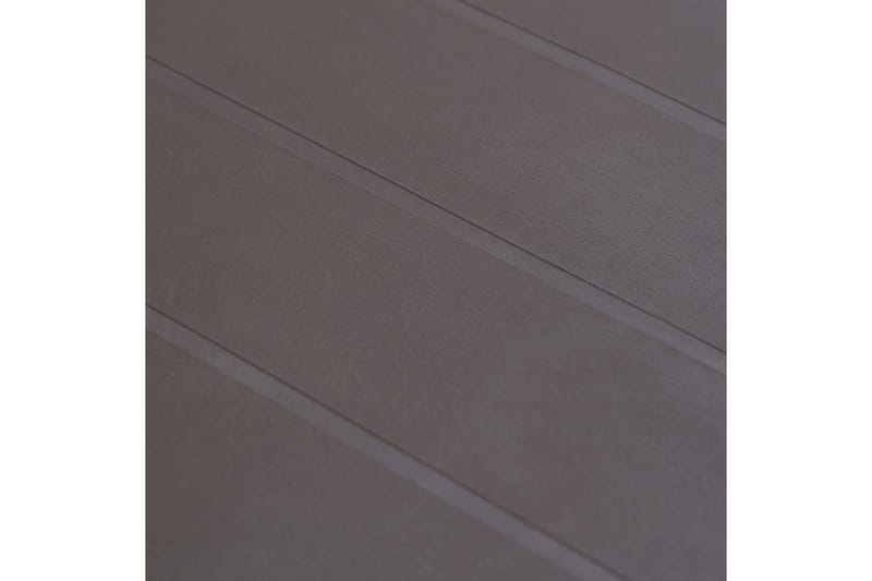 Puutarhapöytä rottinkityylinen muovi 220x90x72 cm ruskea - Ruskea - Puutarhakalusteet - Terassipöydät - Ruokapöytä terassille