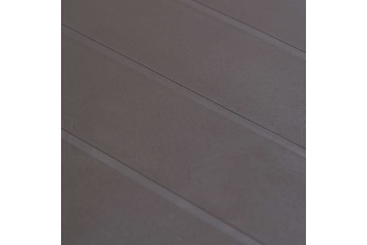 Puutarhapöytä rottinkityylinen muovi 220x90x72 cm ruskea - Ruskea - Ruokapöytä terassille