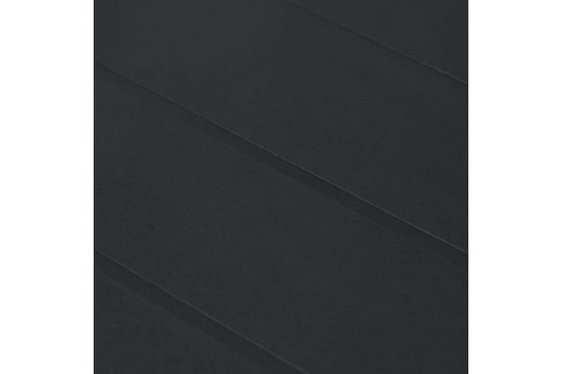 Puutarhapöytä rottinkityylinen muovi 220x90x72cm antrasiitti - Antrasiitti - Puutarhakalusteet - Terassipöydät - Ruokapöytä terassille