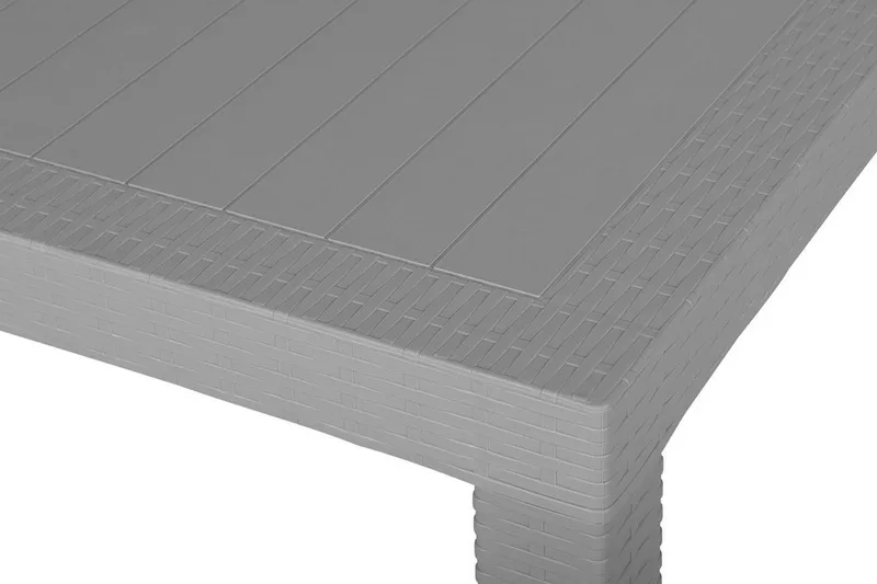 Puutarhapöytä Valderamo 140x80 cm - Harmaa - Puutarhakalusteet - Terassipöydät - Ruokapöytä terassille