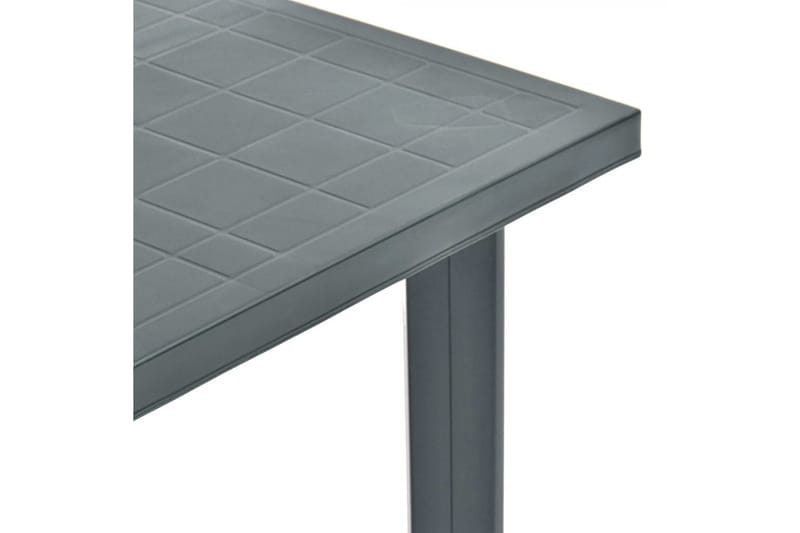 Puutarhapöytä vihreä 80x75x72 cm muovi - Vihreä - Puutarhakalusteet - Terassipöydät - Ruokapöytä terassille