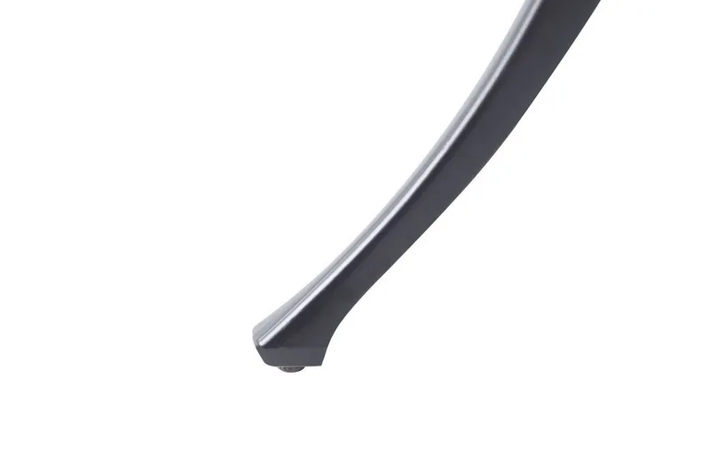 Puutarhapöytä Pyöreä 90 cm Musta ANCONA - Musta - Puutarhakalusteet - Terassipöydät - Ruokapöytä terassille