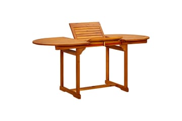 Puutarharuokapöytä (120-170)x80x75 cm täysi akaasiapuu - Puutarhakalusteet - Terassipöydät - Ruokapöytä terassille