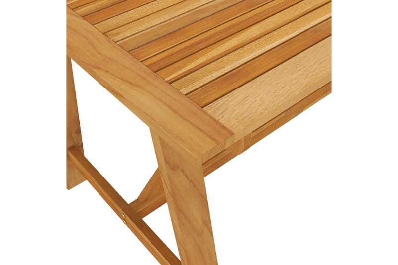 Puutarharuokapöytä 140x70x73,5 cm täysi akaasiapuu - Puutarhakalusteet - Terassipöydät - Ruokapöytä terassille