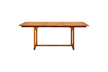 Puutarharuokapöytä (150-200)x100x75 cm täysi akaasiapuu - Puutarhakalusteet - Terassipöydät - Ruokapöytä terassille