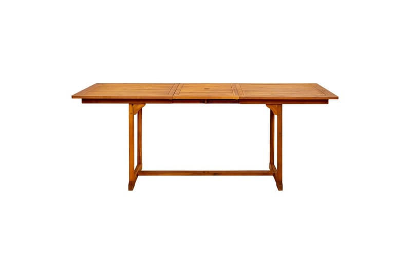 Puutarharuokapöytä (150-200)x100x75 cm täysi akaasiapuu - Puutarhakalusteet - Terassipöydät - Ruokapöytä terassille