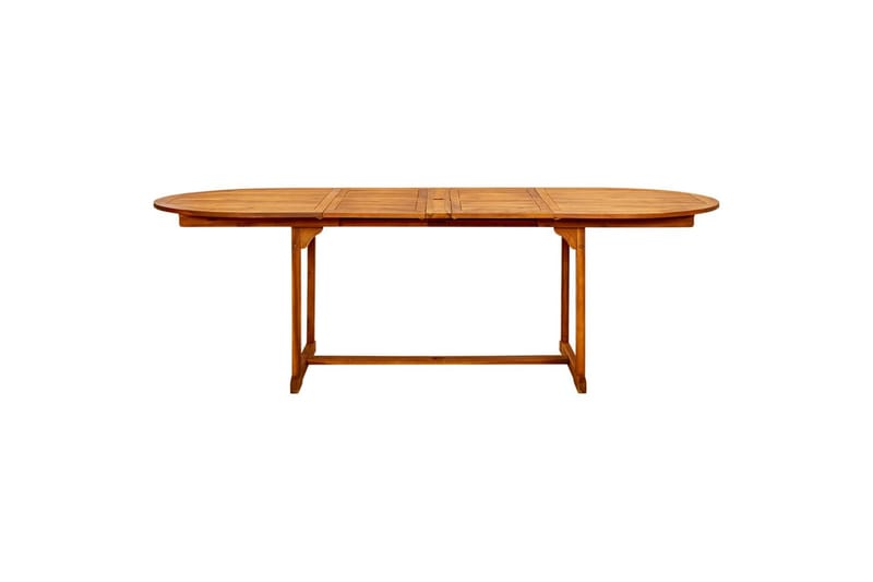 Puutarharuokapöytä (160-240)x100x75 cm täysi akaasiapuu - Puutarhakalusteet - Terassipöydät - Ruokapöytä terassille