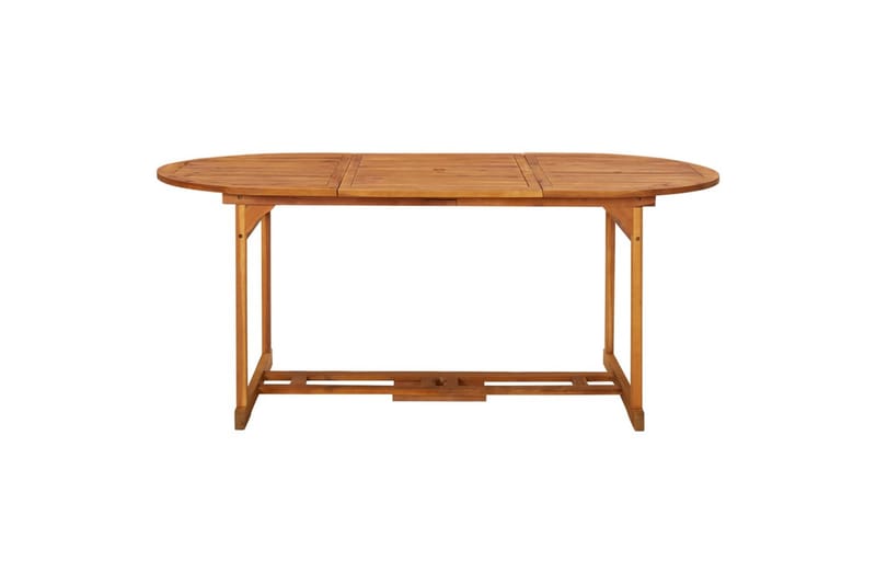 Puutarharuokapöytä 180x90x75 cm täysi akaasiapuu - Ruskea - Puutarhakalusteet - Terassipöydät - Ruokapöytä terassille