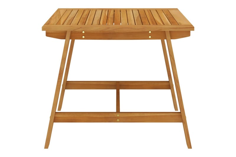 Puutarharuokapöytä 88x88x74 cm täysi akaasiapuu - Puutarhakalusteet - Terassipöydät - Ruokapöytä terassille
