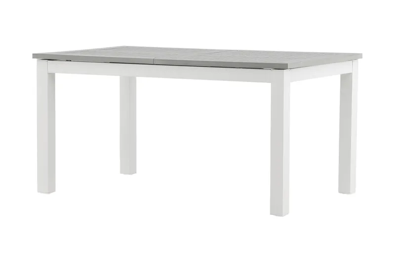 Ruokapöytä Albany Jatkettava 152-210 cm - Harmaa/Valkoinen - Puutarhakalusteet - Terassipöydät - Ruokapöytä terassille