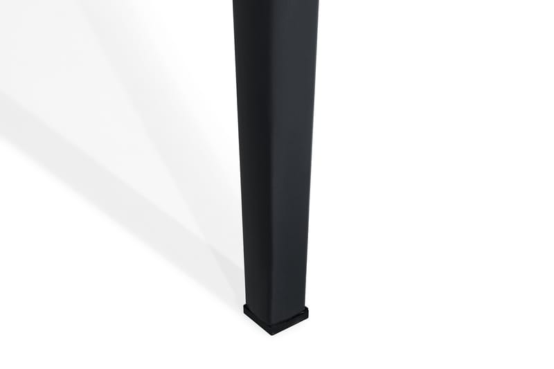 Ruokapöytä Alex 200x100 cm - Musta/Harmaa Kivijälj. - Puutarhakalusteet - Terassipöydät - Ruokapöytä terassille