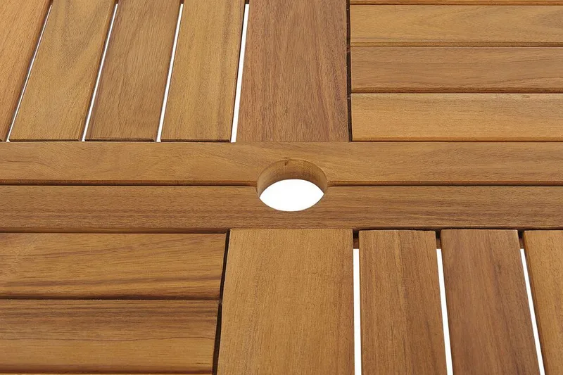 Ruokapöytä Barrata 150 cm - Akaasia - Puutarhakalusteet - Terassipöydät - Ruokapöytä terassille