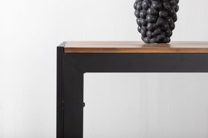 Ruokapöytä Bois 200 cm Musta/Ruskea - Venture Home - Ruokapöytä terassille