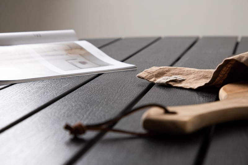 Ruokapöytä Break 120 cm Pyöreä - Beige - Puutarhakalusteet - Terassipöydät - Ruokapöytä terassille