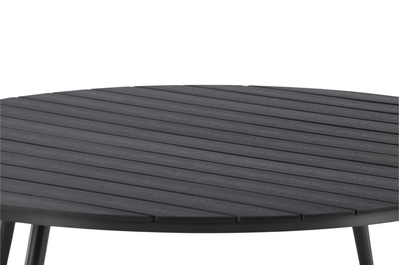 Ruokapöytä Break 150 cm Pyöreä - Musta - Puutarhakalusteet - Terassipöydät - Ruokapöytä terassille